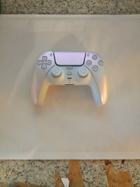 PlayStation DualSense vezeték nélküli kontroller PS5-höz - Chroma Pearl gyöngyház fehér - használt állapot 2