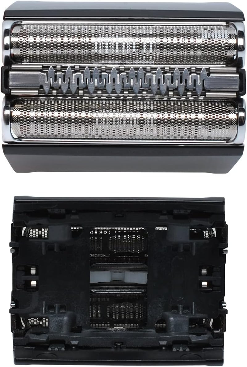 Poweka 52B Borotvafej Braun 5-ös Sorozatú Villanyborotvákhoz - Kompatibilis 5020S 5030S 5040S 5050S 5070S 5090CC Modellekkel, Tisztítókeféve