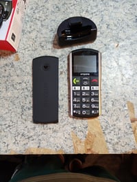Telefon mobil Emporia SIMPLICITY cu buton SOS, stație de încărcare, Bluetooth - negru — Fără baterie (stare: vezi a doua imagine) 2