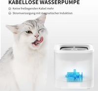PETKIT CYBERTAIL Intelligens LED-es Macska és Kutya Ivókút, 1,85L, Halk Működés 2