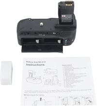 DSTE Függőleges Akkumulátor Markolat Canon EOS 760D 750D IX8 T6S T61 DSLR Fényképezőgéphez - Automatikus Akkuváltás, BG-E18 Kompatibilis 1
