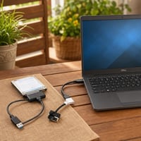 Set za HDD nadogradnju: 1x Dell SATA kabel + 1x 2,5" USB-SATA adapter 1