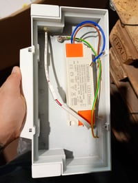 Klighten 24W vonkajšie LED nástenné svietidlo, IP65 vodoodolné, otočný panel — bez zadného krytu potrebného na montáž na stenu (stav: pozri 2. obrázok) 2