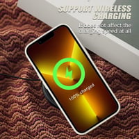 iPhone 13 Pro Max Fehér Szívecskés Lányos Ütésálló Szilikon Tok 6