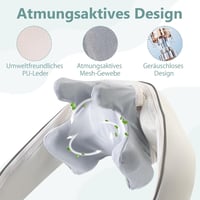 Beurer 5D-es nyak- és vállmasszírozó készülék melegítő funkcióval, fehér 5