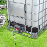 IBC tartály adapter DN40/50 golyós csappal, 32mm-es csatlakozóval - S60x6 esővízgyűjtőhöz 2