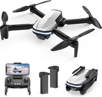 Holy Stone HS280 Drón 1080P HD Kamerával, WiFi, 30 Perc Repülési Idő, 2 Akkumulátor, Hangivezérlés, Élő Videó, Kezdőknek és Gyerekeknek, Hor 1