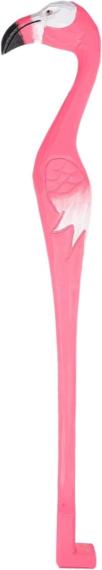 Amosfun Flamingó Alakú Bambusz Hátvakaró - 42 cm-es Kézi Masszírozó Eszköz Időseknek és Várandósoknak, Viszketés Enyhítésére 1