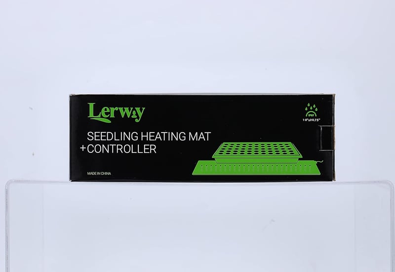 LERWAY Fűtőszőnyeg Terrárium Növény Hüllő Fűtőpad 30W 52x25cm Üvegház Melegítő Matrac Gyík Kígyó Teknős
