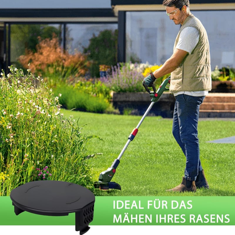 Yweller 1600A01R5J Fűkasza Orsófedél Szett - 4 db Csereburkolat Bosch UniversalGrassCut 18/18-26/18-260 Modellekhez, Tartós Kivitel