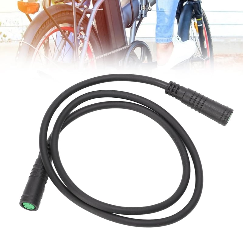 Bafang elektromos kerékpár hosszabbító kábel - 5 tűs, vízálló, kétoldalú