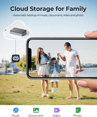 ORICO NAS szerver 3,5" SATA HDD-hez - Családi felhő, VPN, okos backup, távoli hozzáférés 2
