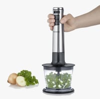 SEVERIN botmixer prémium készlet: 4 pengés, levehető szár, habverő, aprító, krumplinyomó 5