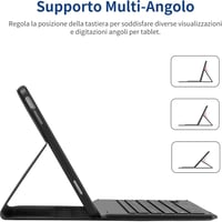 Lenovo Tab P11 (2. gen) 11.5" EasyAcc olasz bluetooth billentyűzetes tok - fekete 5