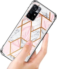 Xiaomi Poco M4 Pro 5G márvány mintás szilikon tokok - 3 db ultravékony, ütésálló védőtok 7