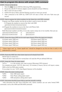 MAGT GSM Riasztórendszer - Vezeték nélküli Okos Otthon Biztonság, 8 Csatornás SMS Értesítés, Távirányítható, Tablet és Okostelefon Kompatibi 7