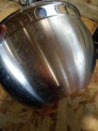 Bol pentru amestecare adânc RÖSLE din oțel inoxidabil, 28 cm, 8,5 litri, oțel 18/10, lavabil în mașina de spălat vase, pentru prepararea și depozitarea alimentelor, culoare argintie 3