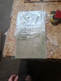 LZLUCKCOME Samolepiace obkladačky 10 ks, biely mramor Jade, 30x60 cm, do kuchyne — Všetky kusy sú ohnuté (stav: pozri 2. obrázok) 2