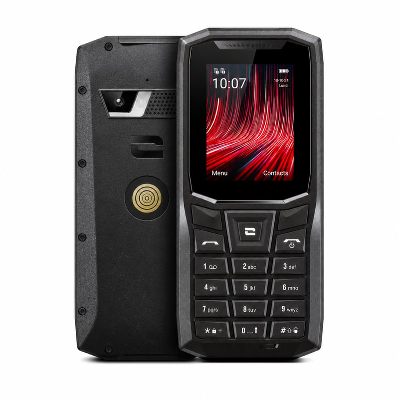 CROSSCALL Core-S5 4G mobitel (otključan na sve mreže) – 2,4 inča — Na uređaju su vidljivi blagi tragovi korištenja (stanje: vidi drugu sliku)