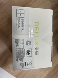 DeLUX M618C Fekete Ergonomikus Vezeték Nélküli Függőleges Egér Csendes Kattintással, Kéztőalagút Szindrómára 8
