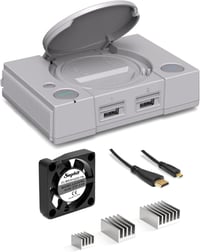 RETROFLAG PiStation Raspberry Pi 4 ház hűtőventilátor HDMI kábellel 1