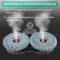 Yelid Felmosó Adapter Dyson V7/V8/V10/V11/V15 Porszívókhoz - 12 Mosható Mopfejjel, 4 LED Világítással, Víztartállyal és Mérőpohárral 3