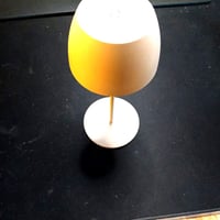 Lampă de birou mini LED BRILONER, cu touch, reglabilă, USB-C, bej — defectă, pentru piese: nu se aprinde după încărcare (stare: vezi a doua imagine) 2