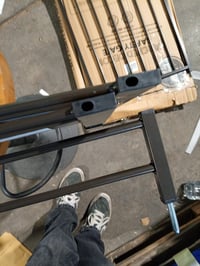 Regalo biztonsági boltíves babakapu ajtókhoz és lépcsők aljához, 75-87 cm nyíláshoz, nyomásra — hiányzó csavar (állapot: lásd a 2. képet) 5