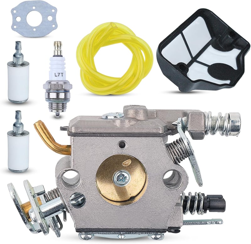 ADEFOL Karburátor Husqvarna 36 41 136 137 141 142 Láncfűrészhez - WT-834 OEM Alkatrész, Motor Kiegészítő, Javítókészlet