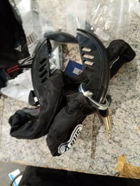 Zámok na bicykel ABUS Pro Shield XPlus 5955 NR s reťazou — chybný, čiastočne funkčný: zaseknutý zámok, nedá sa zamknúť (stav: pozri 2. obrázok) 3