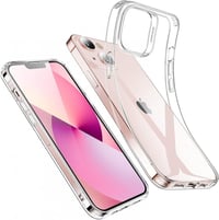 iPhone 13 Átlátszó Vékony Szilikon Védőtok - Ütésálló 1