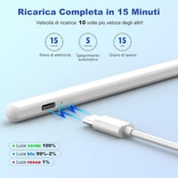 Apple iPad alternativa Érintőceruza - Mágneses Stylus Toll Rajzoláshoz, Íráshoz, Univerzális Tabletekhez 3