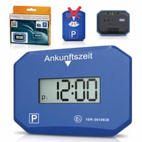Technaxx TX-272 automatické digitálne parkovacie hodiny so snímačom pohybu — chýbajú čierne bodky na prednej strane (stav: pozri 2. obrázok) 2