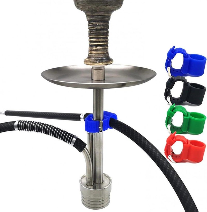 Shisha tömlőtartó szilikon kiegészítő - Vízipipa csőrögzítő