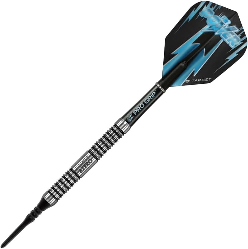 Target Phil Taylor Power 8-Zero 16 grammos soft darts készlet, 80% volfrám