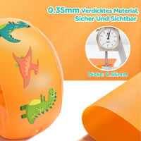 WEARXI Úszókarúszó 1-6 éves gyerekeknek, 5-25 kg-ig, babáknak és kisgyermekeknek 6