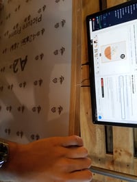KAIWIN A2 képkeret tölgyfa, 42x59,4 cm, fotókhoz és poszterekhez — hibás — hibás, alkatrésznek: törött képkeret (állapot: lásd a 2. képet) 3