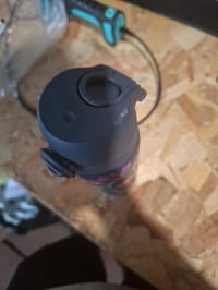 Bidon din oțel inoxidabil izolat în vid ion8, 500 ml, cu model floral, etanș, deschidere cu o singură mână — utilizat (stare: vezi a 2-a imagine) 3