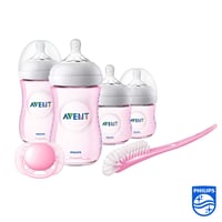 Philips Avent SCD301/03 Újszülött Cumisüveg - Rózsaszín, BPA-mentes, Hasfájást Csökkentő, Mosogatógépben Tisztítható, Ergonomikus Kialakítás 2