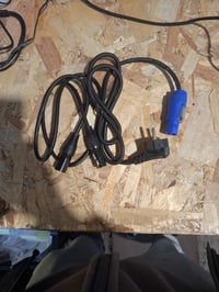 PUZILOZA 108W Akkumulátoros LED Par Lámpa — Töltő-/tápkábel (alkatrész) 2