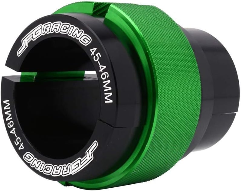 JFG RACING Univerzális Zöld Villaszimering Beütő 45-46mm KX65-500 Motorokhoz