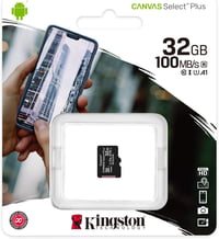 Kingston Canvas Select Plus 32GB microSD memóriakártya, Class 10 3