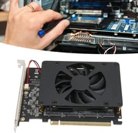 Annadue 4 portos M.2 NVMe SSD PCIe 4.0 adapter ventilátorral, RAID támogatással 9