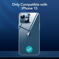 iPhone 13 Átlátszó Vékony Szilikon Védőtok - Ütésálló 2