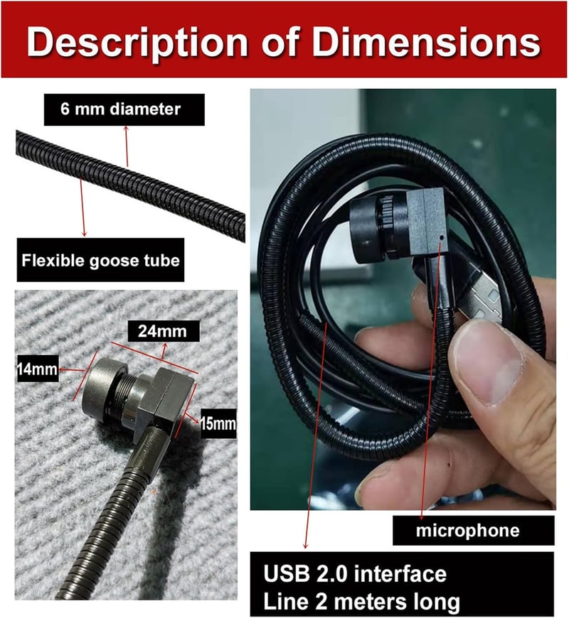 Sxhlseller 4K USB Webkamera PC-hez - Beépített Mikrofonnal, Szemkontaktus Funkcióval, 2MP Autofókuszos Középre Szerelhető Kamera Videóhíváso