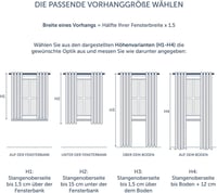 Blumtal Sötétítő Függöny Szett - 2 db Hőszigetelő Fényblokkoló Függöny Fémkarikákkal, 215x132 cm, Szürke, Nappali és Hálószoba Dekoráció 7