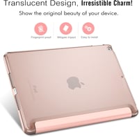 MoKo Smart Shell védőtok iPad 9.7 (2017/2018) tablethez - Rózsaarany, vékony kialakítás, automatikus alvó funkcióval

AI: I've created a Hun 4