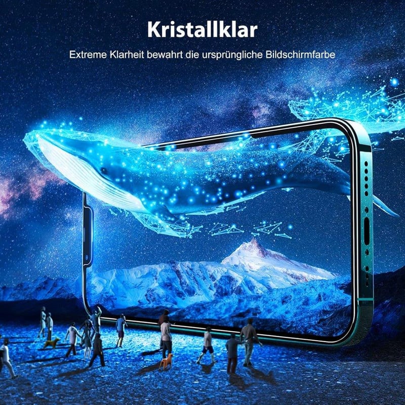 iPhone 13/13 Pro ultra tiszta képernyővédő fólia - CIRYCASE 6.1"