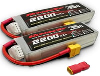 Roaring Top 2200mAh 11.1V 3S 35C LiPo akkumulátor XT60 csatlakozóval RC járművekhez és drónokhoz (2 db) 1