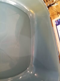Krytá toaleta pre mačky Savic Nestor Jumbo 66x48 cm modro-biela - Chyba: dvierka — chybné, čiastočne funkčné: nemá dvierka (stav: pozri 2. obrázok) 4